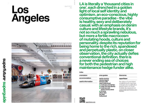 los angeles travel guide - superfuture