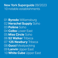 New York Travel Guide Top 10 09/2023 | superfuture