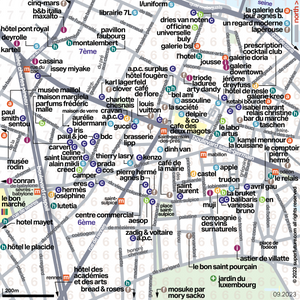 Paris Saint Germain Map - superufuture