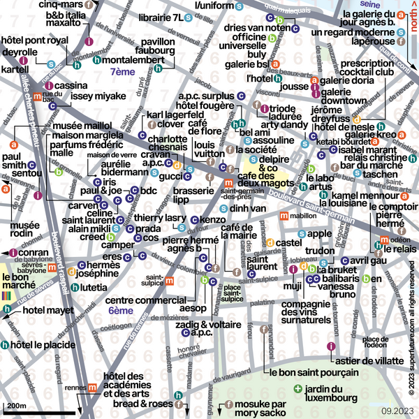 Paris Saint Germain Map - superufuture