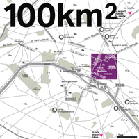 100km2 city map