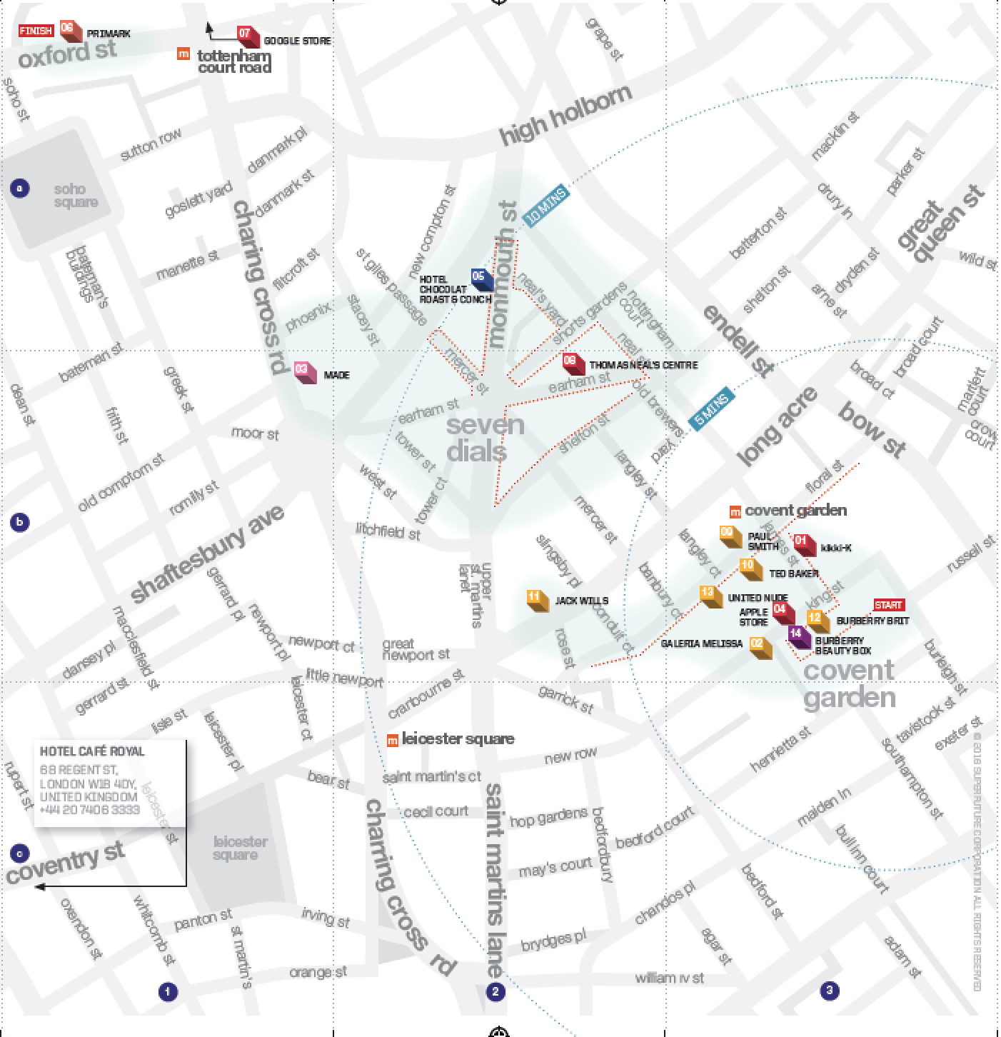 Custom Area maps – For global shopping experts – superfuture®